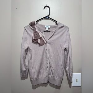 An Ann Taylor Loft, cardigan sweater. Size medium.